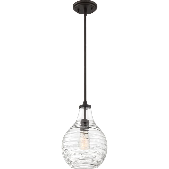 Quoizel Genie 9" Pendant Light in Old Bronze Quoizel Genie 9" Pendant Light in Old Bronze