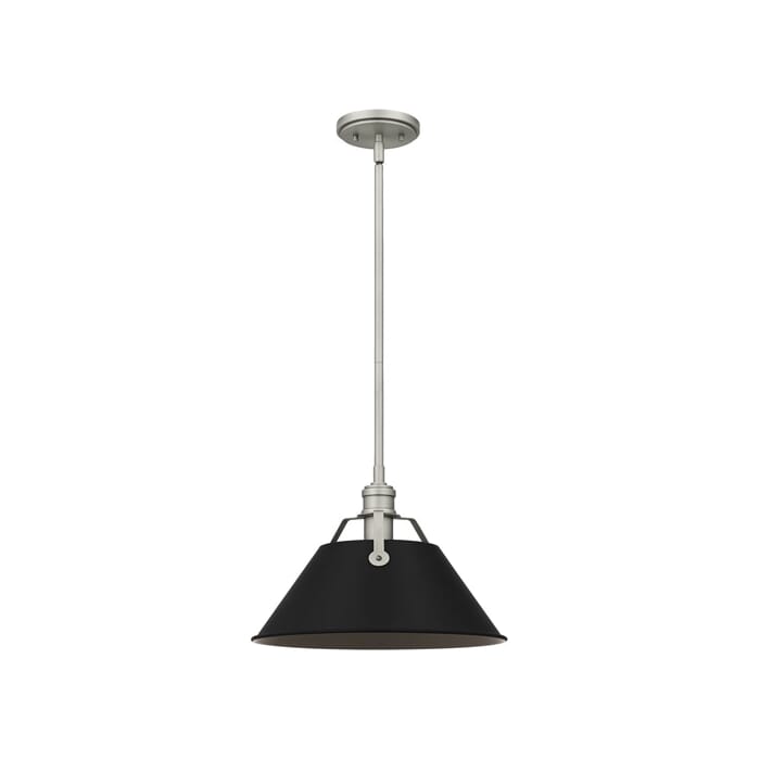 Quoizel Jessup Pendant Light in Antique Nickel Quoizel Jessup Pendant Light in Antique Nickel