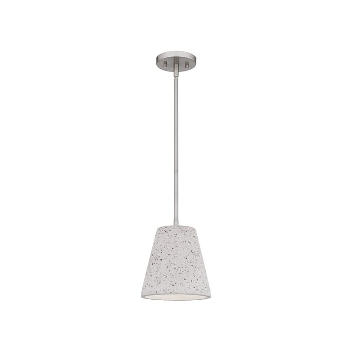 Quoizel Hazel Pendant Light in Brushed Nickel Quoizel Hazel Pendant Light in Brushed Nickel