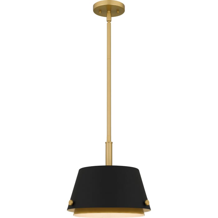 Quoizel Piccolo 1-Light Pendant in Matte Black Quoizel Piccolo 1-Light Pendant in Matte Black