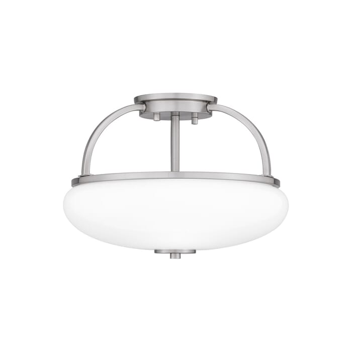 Quoizel Easton 3-Light Ceiling Light in Brushed Nickel Quoizel Easton 3-Light Ceiling Light in Brushed Nickel