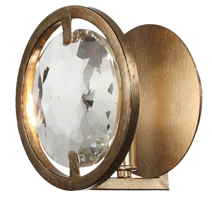 Crystorama Quincy 7" Wall Sconce in Distressed Twilight Crystorama Quincy 7" Wall Sconce in Distressed Twilight