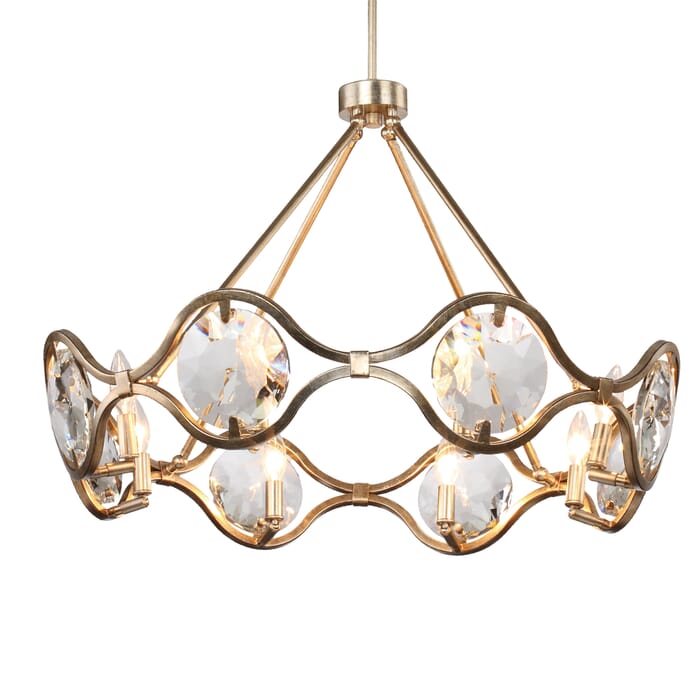 Crystorama Quincy 8-Light 30" Traditional Chandelier in Distressed Twilight Crystorama Quincy 8-Light 30" Traditional Chandelier in Distressed Twilight