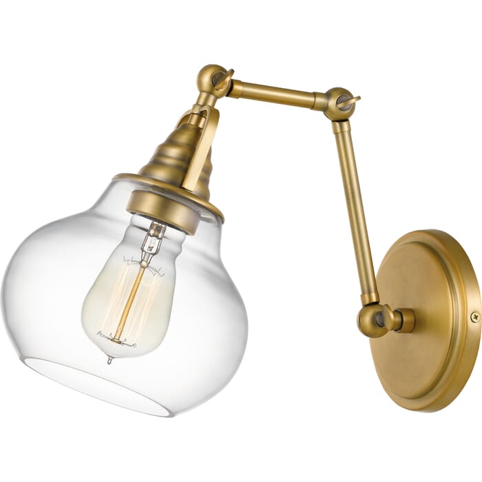 Quoizel Elmdale 11" Wall Sconce in Weathered Brass Quoizel Elmdale 11" Wall Sconce in Weathered Brass