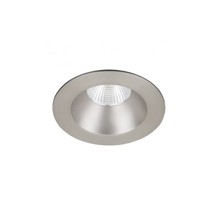 WAC Lighting 120V Oculux 1-Light 2" LED Round Open Reflector Trim with Light Engine and New Construction or Remodel Housing in Brushed Nickel WAC Lighting 120V Oculux 1-Light 2" LED Round Open Reflector Trim with Light Engine and New Construction or Remodel Housing in Brushed Nickel