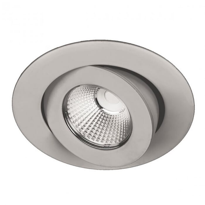 WAC Lighting 120V Oculux 1-Light 3.5" LED Round Adjustable Trim with Light Engine in Brushed Nickel WAC Lighting 120V Oculux 1-Light 3.5" LED Round Adjustable Trim with Light Engine in Brushed Nickel