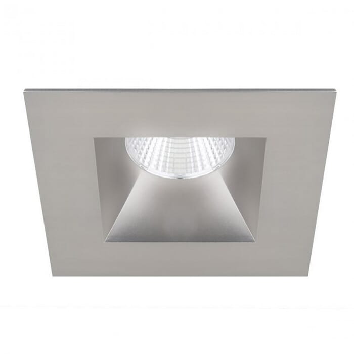 WAC Lighting 120V Oculux 1-Light 3.5" LED Square Open Reflector Trim with Light Engine in Brushed Nickel WAC Lighting 120V Oculux 1-Light 3.5" LED Square Open Reflector Trim with Light Engine in Brushed Nickel