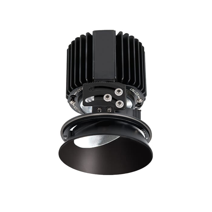 WAC Lighting Volta 1-Light Round Adjustable Invisible Trim with LED Light Engine in Copper Bronze WAC Lighting Volta 1-Light Round Adjustable Invisible Trim with LED Light Engine in Copper Bronze