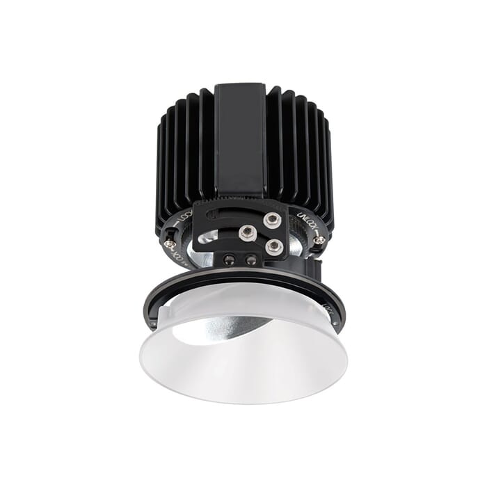 WAC Lighting Volta 1-Light Round Adjustable Invisible Trim with LED Light Engine in White WAC Lighting Volta 1-Light Round Adjustable Invisible Trim with LED Light Engine in White