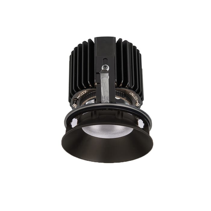 WAC Lighting Volta 1-Light Round Shallow Regressed Invisible Trim with LED Light Engine in Copper Bronze WAC Lighting Volta 1-Light Round Shallow Regressed Invisible Trim with LED Light Engine in Copper Bronze