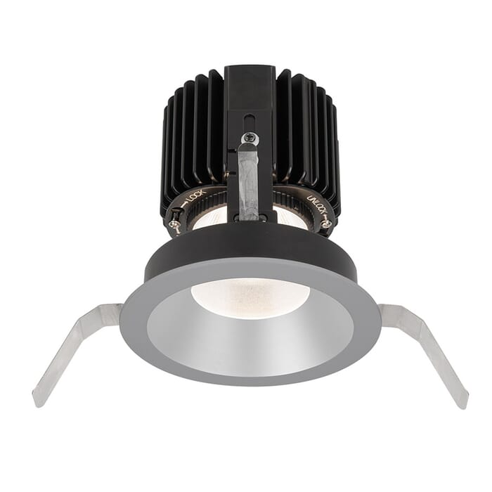 WAC Lighting Volta 1-Light Round Shallow Regressed Trim with LED Light Engine in Haze WAC Lighting Volta 1-Light Round Shallow Regressed Trim with LED Light Engine in Haze