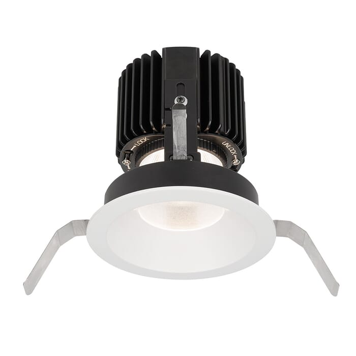 WAC Lighting Volta 1-Light Round Shallow Regressed Trim with LED Light Engine in White WAC Lighting Volta 1-Light Round Shallow Regressed Trim with LED Light Engine in White