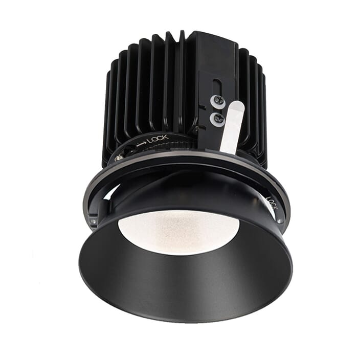 WAC Lighting Volta 1-Light Round Invisible Trim with LED Light Engine in Black WAC Lighting Volta 1-Light Round Invisible Trim with LED Light Engine in Black