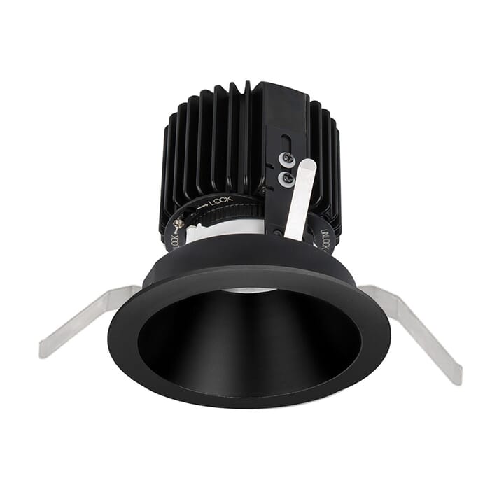 WAC Lighting Volta 1-Light Round Trim with LED Light Engine in Black WAC Lighting Volta 1-Light Round Trim with LED Light Engine in Black