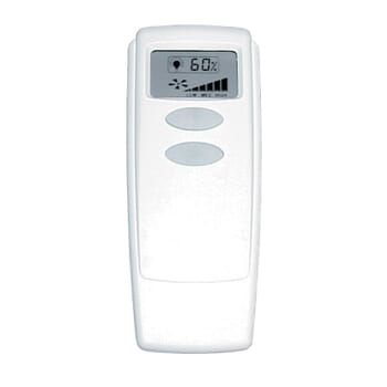 Craftmade Liquid Crystal Display Fan & Light Control in White