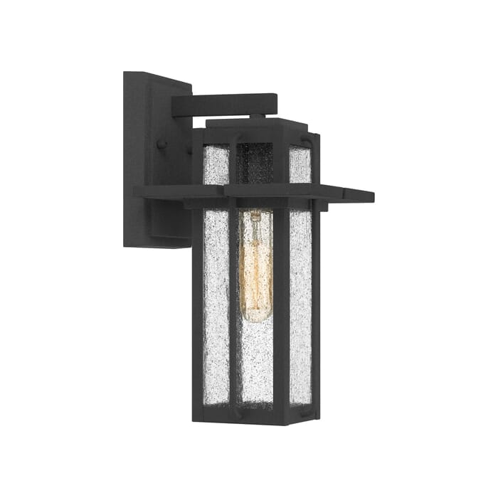 Quoizel Randall Outdoor Hanging Light in Mottled Black Quoizel Randall Outdoor Hanging Light in Mottled Black