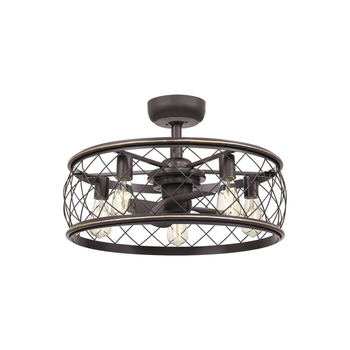 Quoizel Dury 5-Light Fandelier in Palladian Bronze Quoizel Dury 5-Light Fandelier in Palladian Bronze