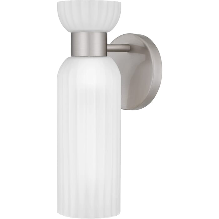 Rembrandt 1-Light Wall Sconce in Brushed Nickel Rembrandt 1-Light Wall Sconce in Brushed Nickel