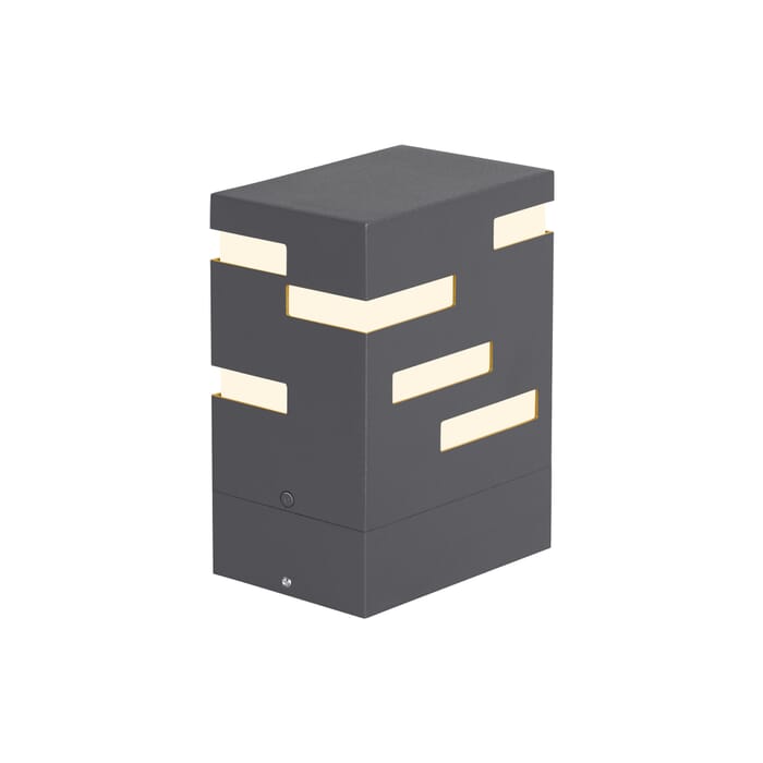 Tech Revel 8" Pathway Light in Charcoal Tech Revel 8" Pathway Light in Charcoal