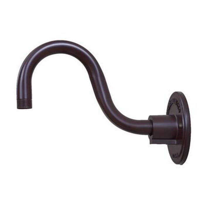 Millennium Lighting R Series 10" Goose Neck in Satin Black Millennium Lighting R Series 10" Goose Neck in Satin Black
