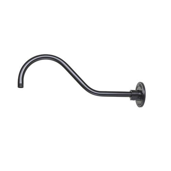 Millennium Lighting Goose Neck in Aluminium Satin Black Millennium Lighting Goose Neck in Aluminium Satin Black