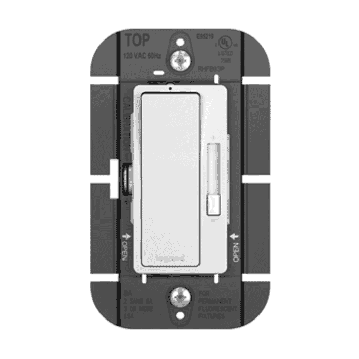 LeGrand Radiant 3-Way Paddle Dimmer, 8A in White LeGrand Radiant 3-Way Paddle Dimmer, 8A in White