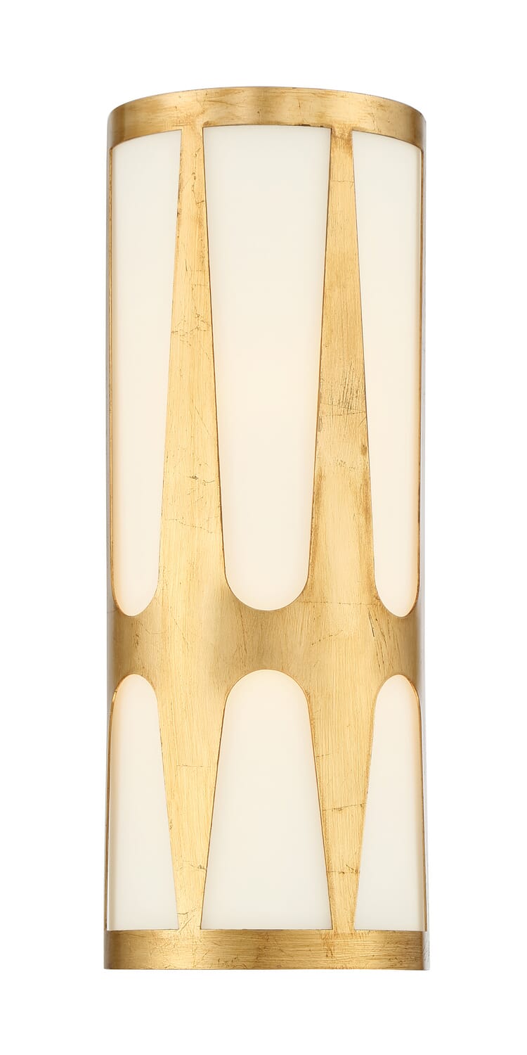 Royston 2-Light Wall Mount in Antique Gold