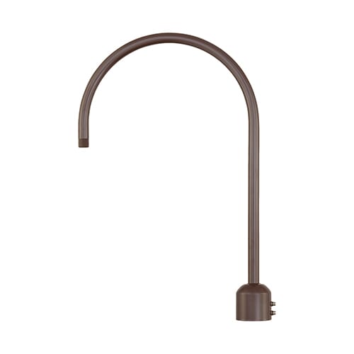 Millennium Lighting R Series Exterior Post Adapter in Architectural Bronze