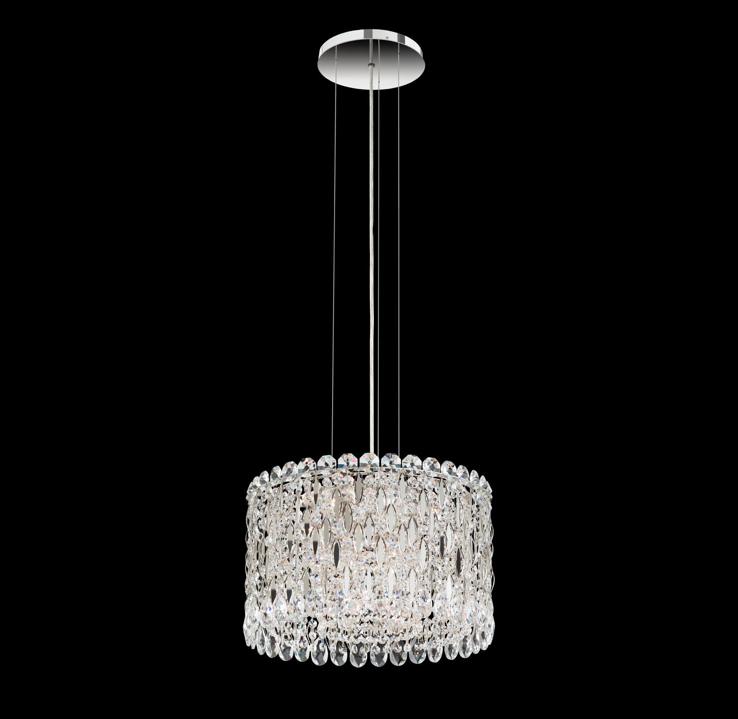 Sarella 4-Light Mini Pendant in Antique Silver
