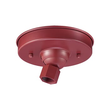 Millennium Lighting R Series Steep Slope Canopy Kit in Satin Red