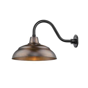 Millennium Lighting Warehouse Shade in Natural Copper