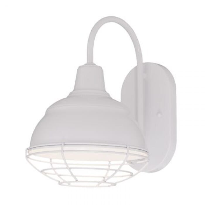 Millennium Lighting R Series 1-Light Wall Sconce in White Millennium Lighting R Series 1-Light Wall Sconce in White