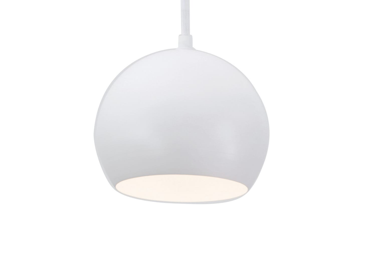Roxy 1-Light Pendant in White