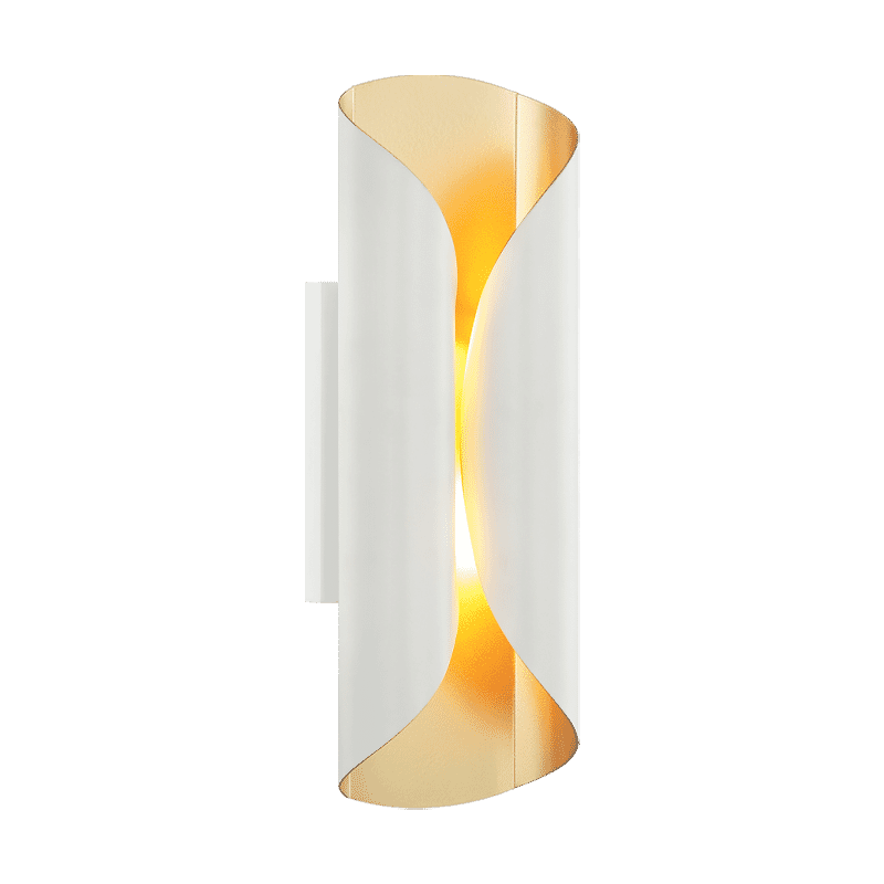 Matteo Lighting S01612WH Ripcurl 2 Light 4.75 inch White Wall Sconce Wall Light