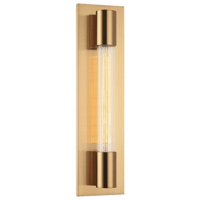 Matteo Riely 1-Light Wall Sconce In Aged Gold Brass Matteo Riely 1-Light Wall Sconce In Aged Gold Brass