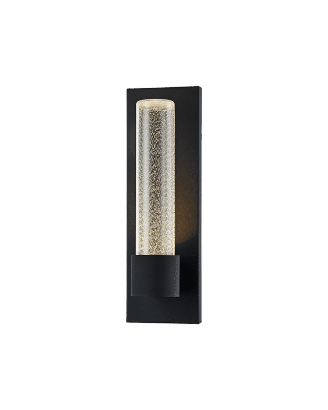 Matteo Likwid 1-Light Wall Sconce In Matte Black