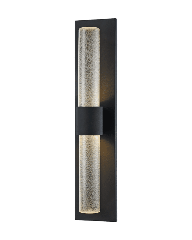 Matteo Likwid 2-Light Wall Sconce In Matte Black