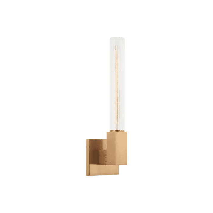 Matteo Odelle 2-Light Wall Sconce In Aged Gold Brass Matteo Odelle 2-Light Wall Sconce In Aged Gold Brass
