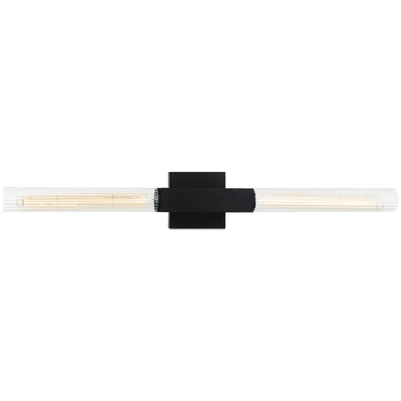 Matteo Odelle 2-Light Wall Sconce In Matte Black