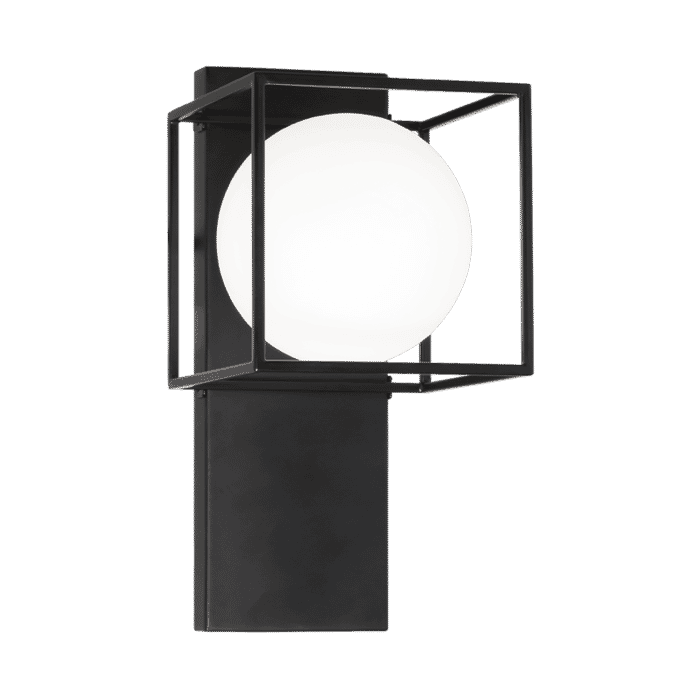 Matteo Squircle 1-Light Wall Sconce In Black Matteo Squircle 1-Light Wall Sconce In Black