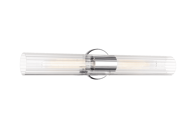 Matteo Odette 2-Light Wall Sconce In Chrome