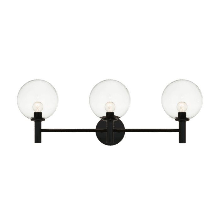 Matteo Cosmo 3-Light Wall Sconce In Black Matteo Cosmo 3-Light Wall Sconce In Black
