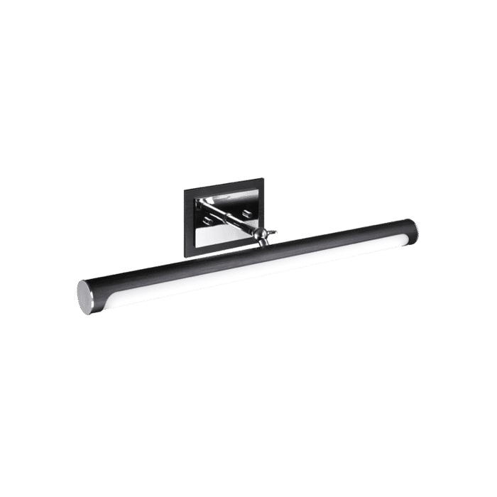 Matteo Lexon 1-Light Wall Sconce In Oxidized Black & Chrome Matteo Lexon 1-Light Wall Sconce In Oxidized Black & Chrome