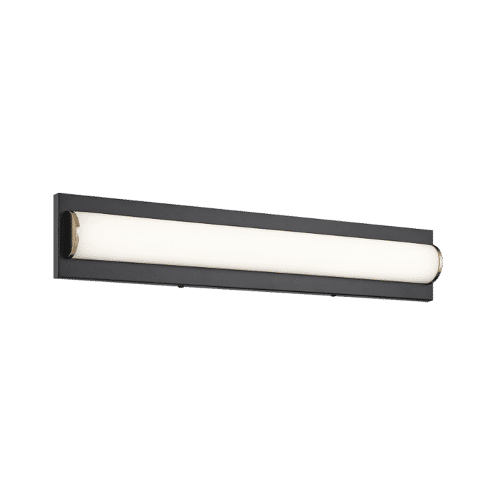 Matteo Psyra 1-Light Bathroom Vanity Light In Black Matteo Psyra 1-Light Bathroom Vanity Light In Black