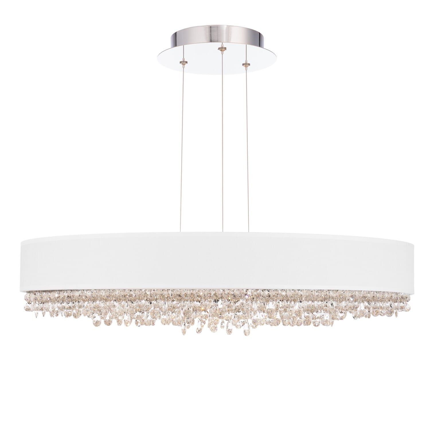 Eclyptix LED 1-Light LED Pendant in Stainless Steel