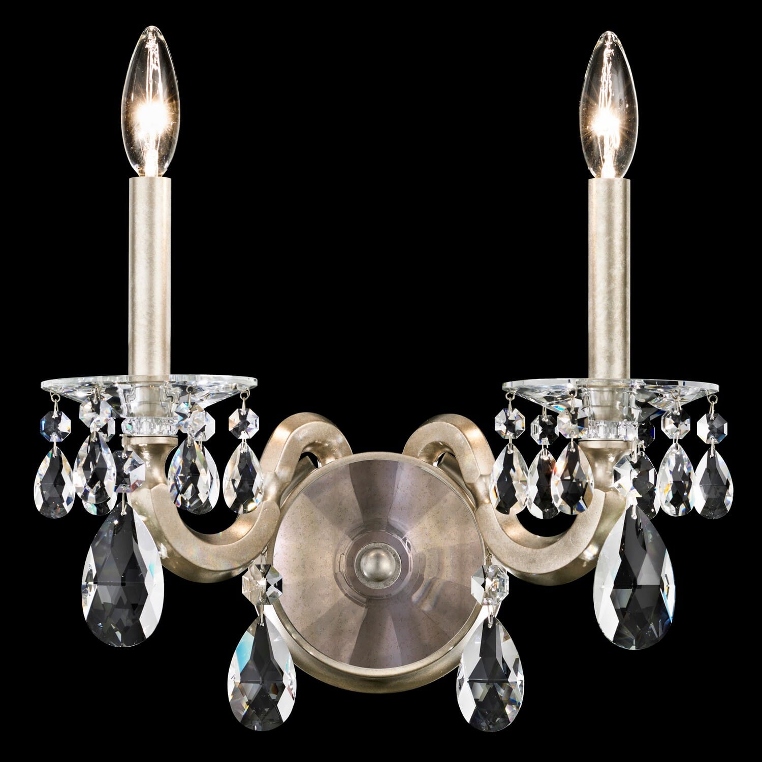 San Marco 2-Light Chandelier in French Gold