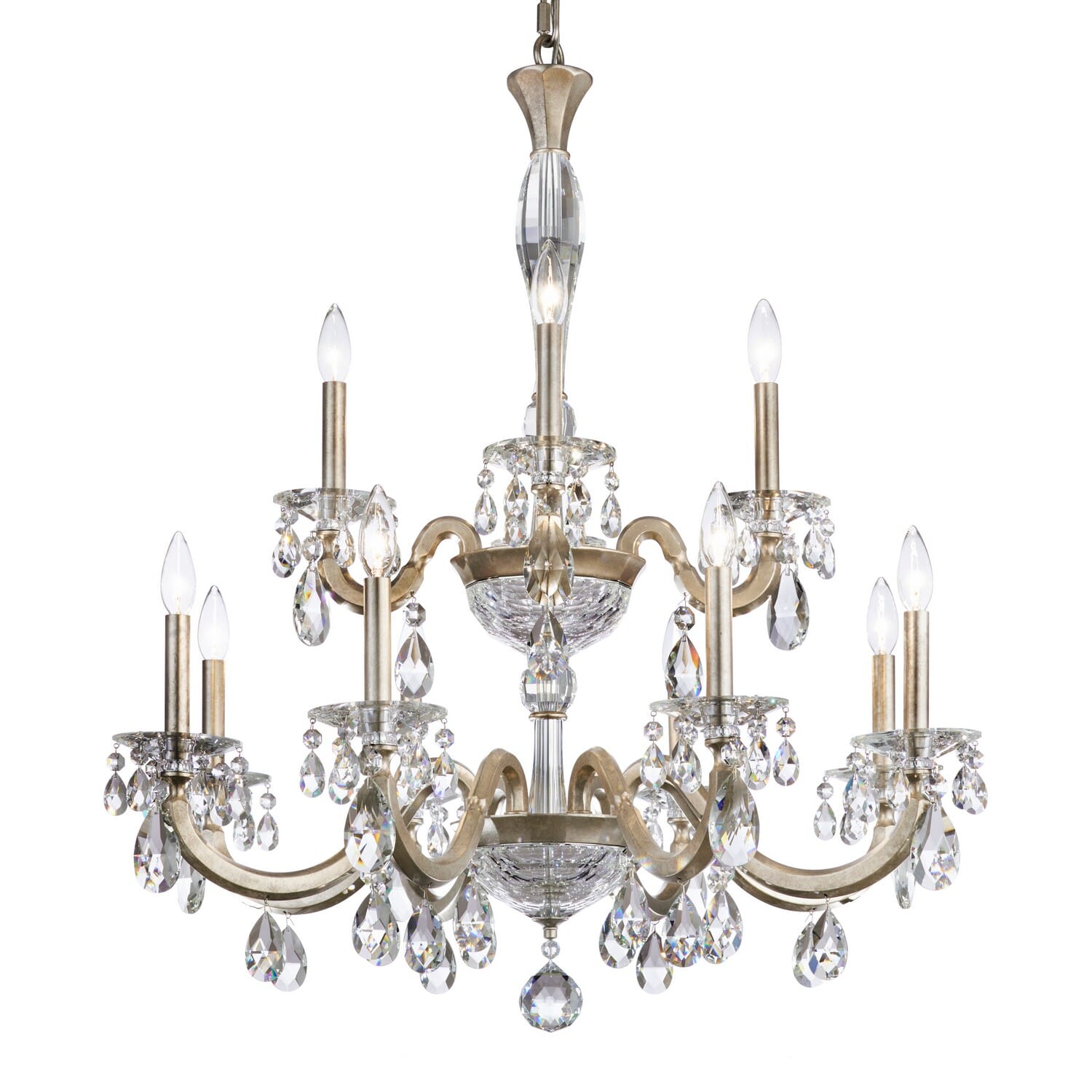 San Marco 12-Light Chandelier in Heirloom Bronze