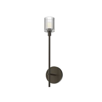 Alora Salita Wall Sconce in Urban Bronze And Ribbed Crystal