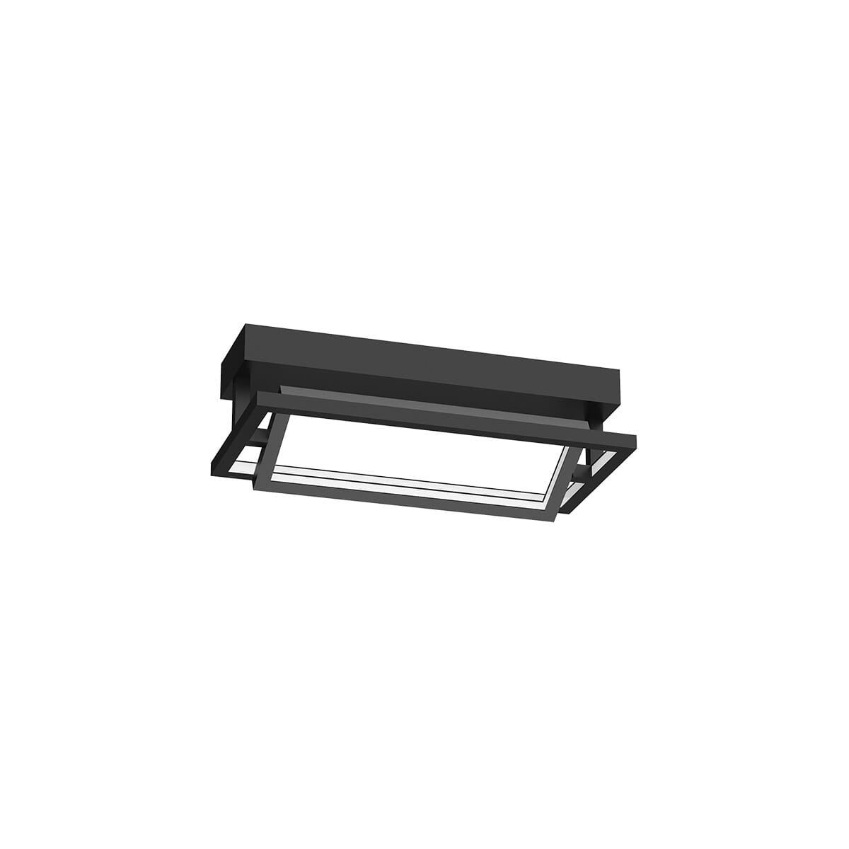 Kuzco Mondrian Ceiling Light in Black