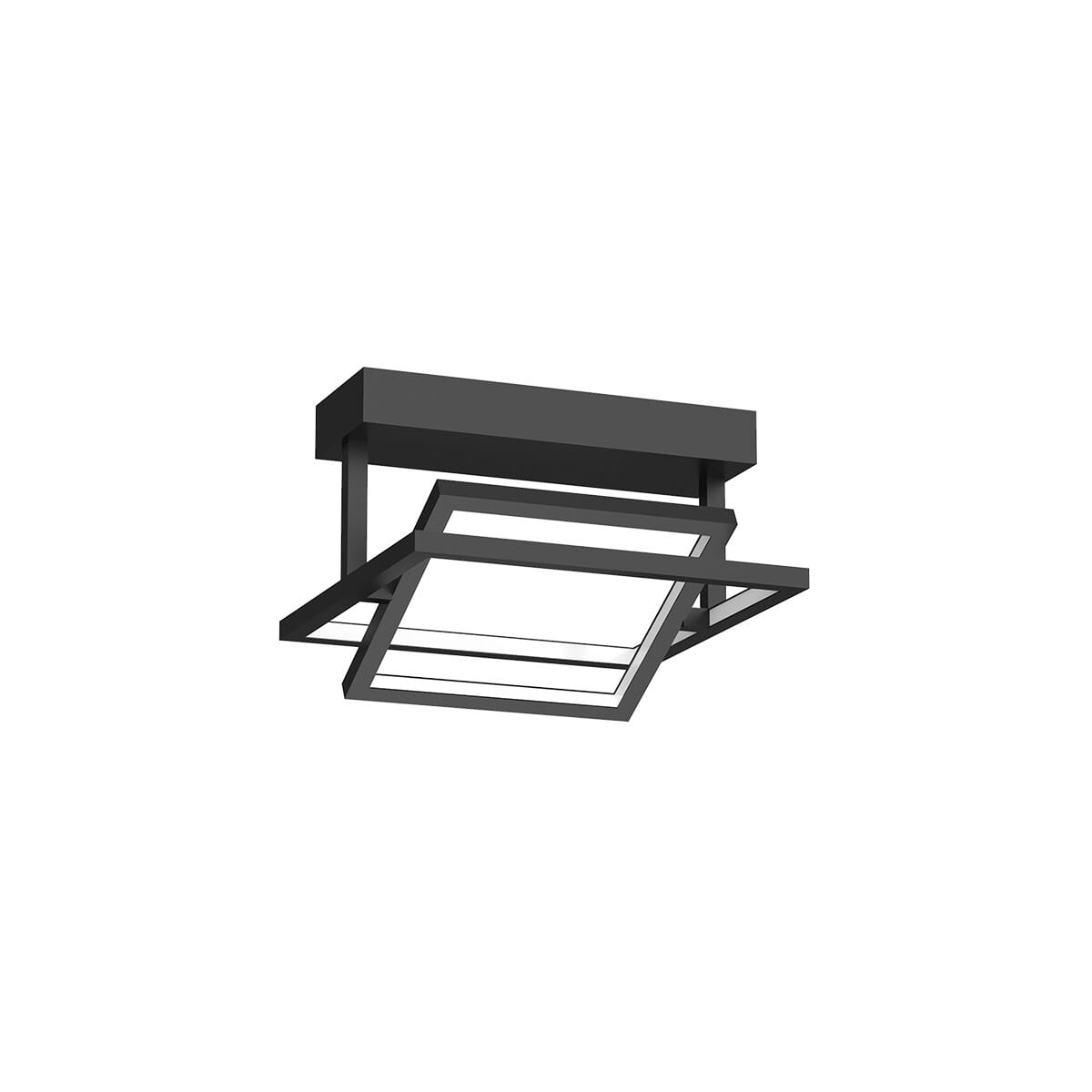 Kuzco Mondrian Ceiling Light in Black